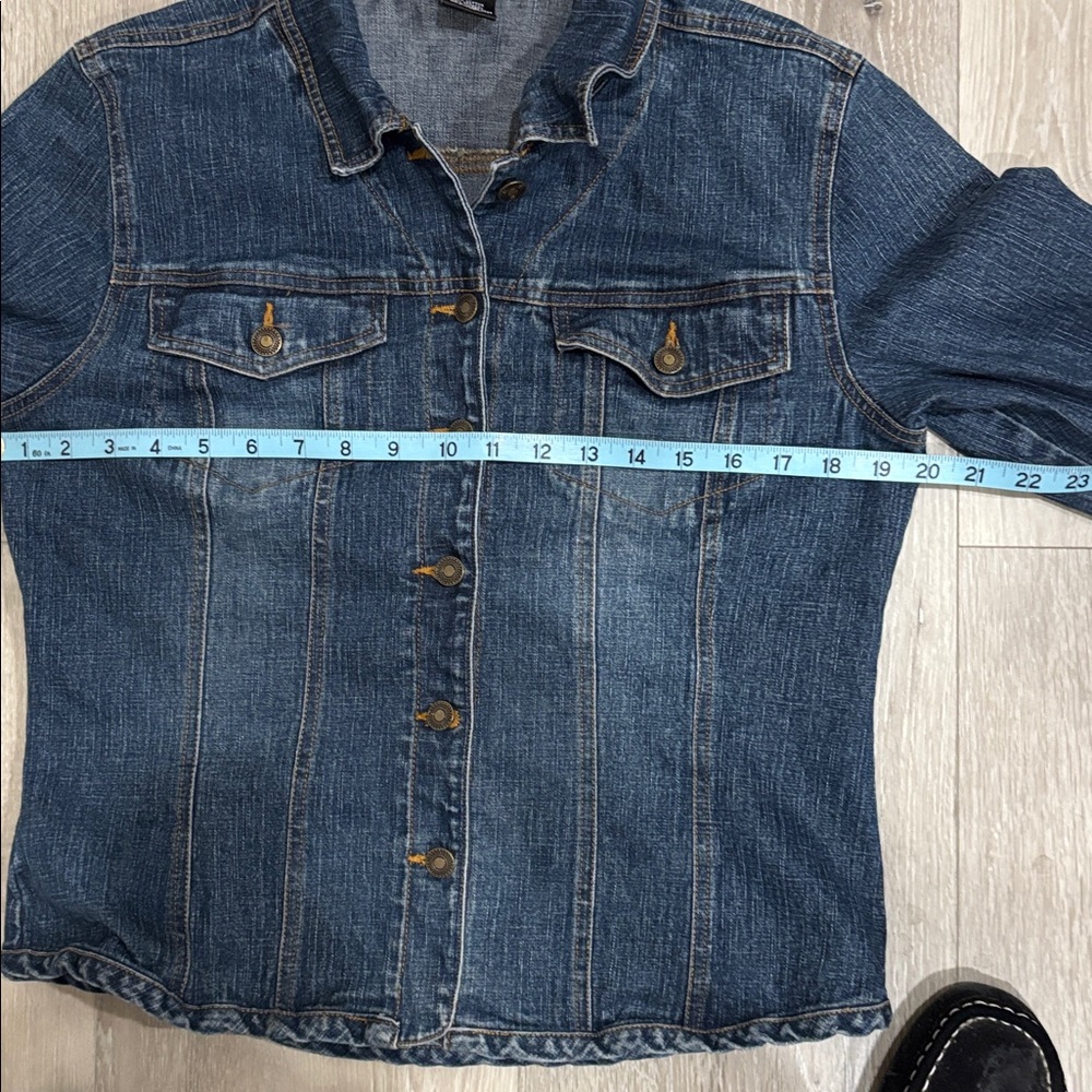 Willi Smith Denim Jacket Size Large - Picture 8 of 10